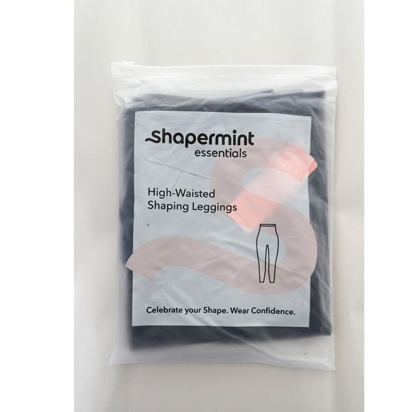 Shapermint Essentials High Waisted Shaping Leggings Womens Plus Size XXL Black - Picture 9 of 11